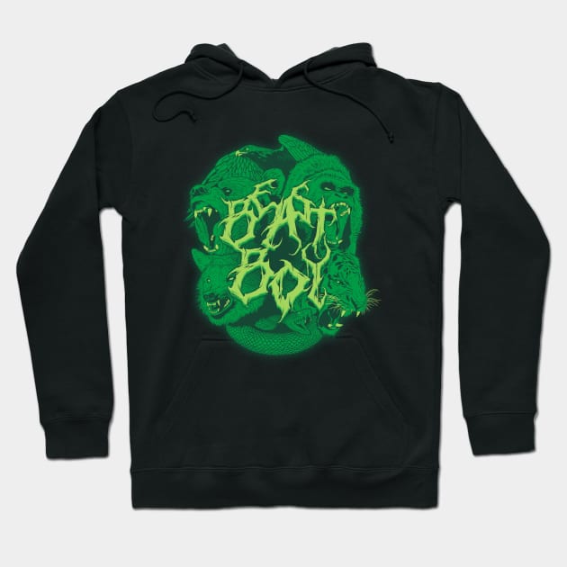 Beast Boy Hoodie by SquidStudio